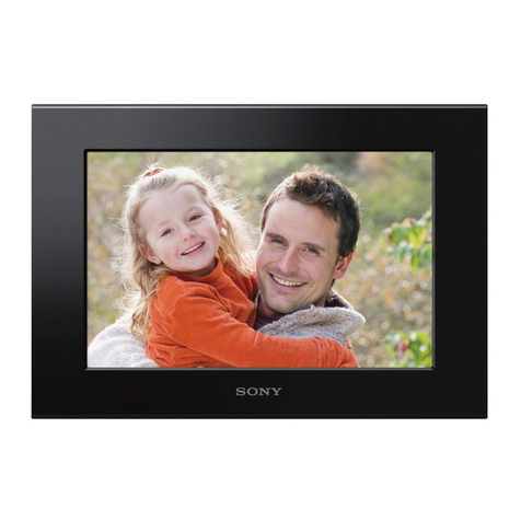Sony S-Frame DPF-C1000 User manual