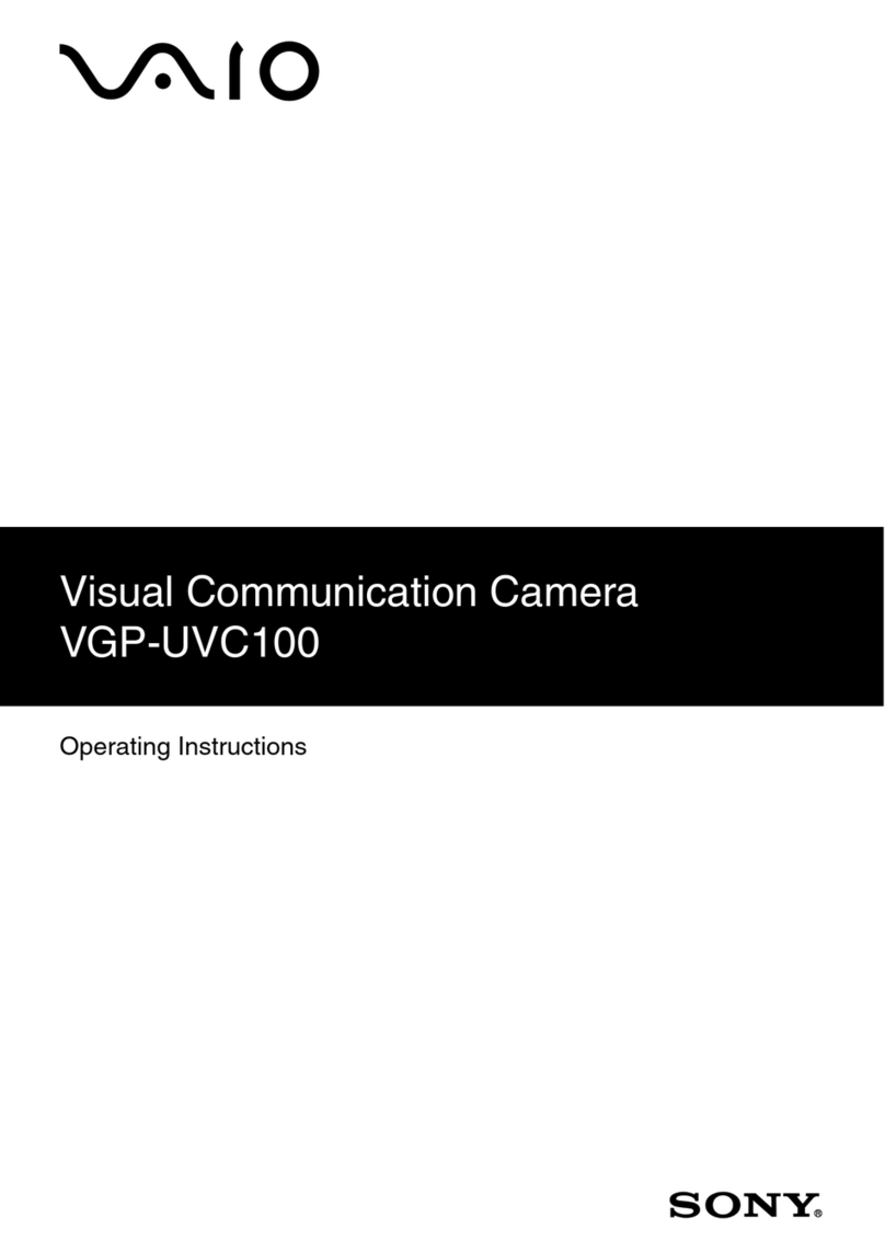 Sony VAIO VGP-UVC100 operating instructions