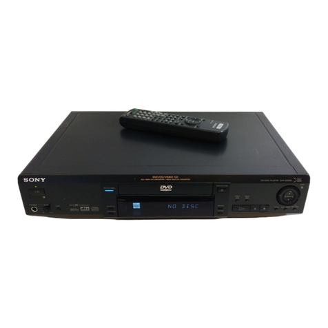 Sony DVP-S525D User manual