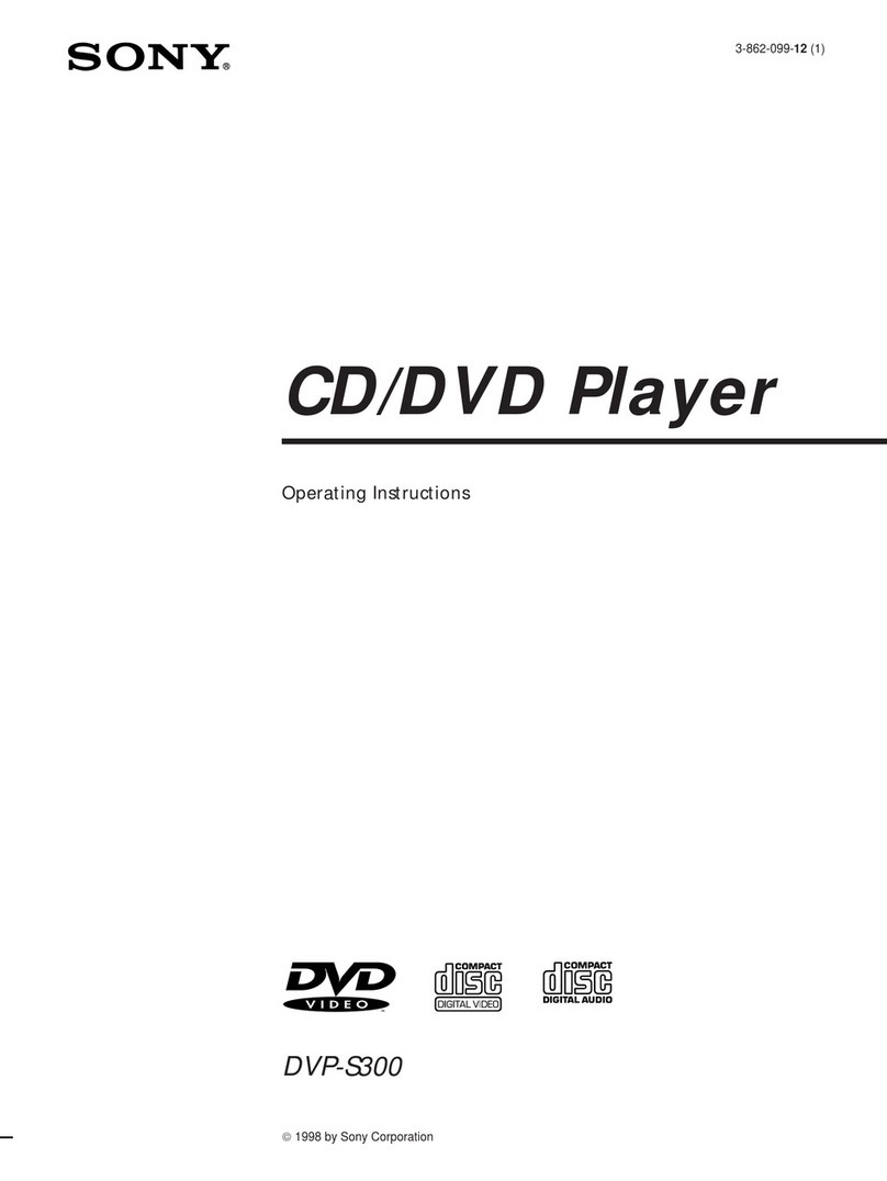 Sony DVP-S300 User manual