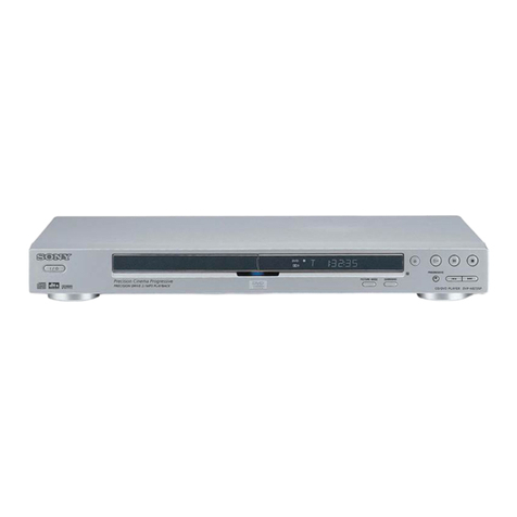 Sony DVP NS725P - Progressive-Scan DVD/CD Player User manual