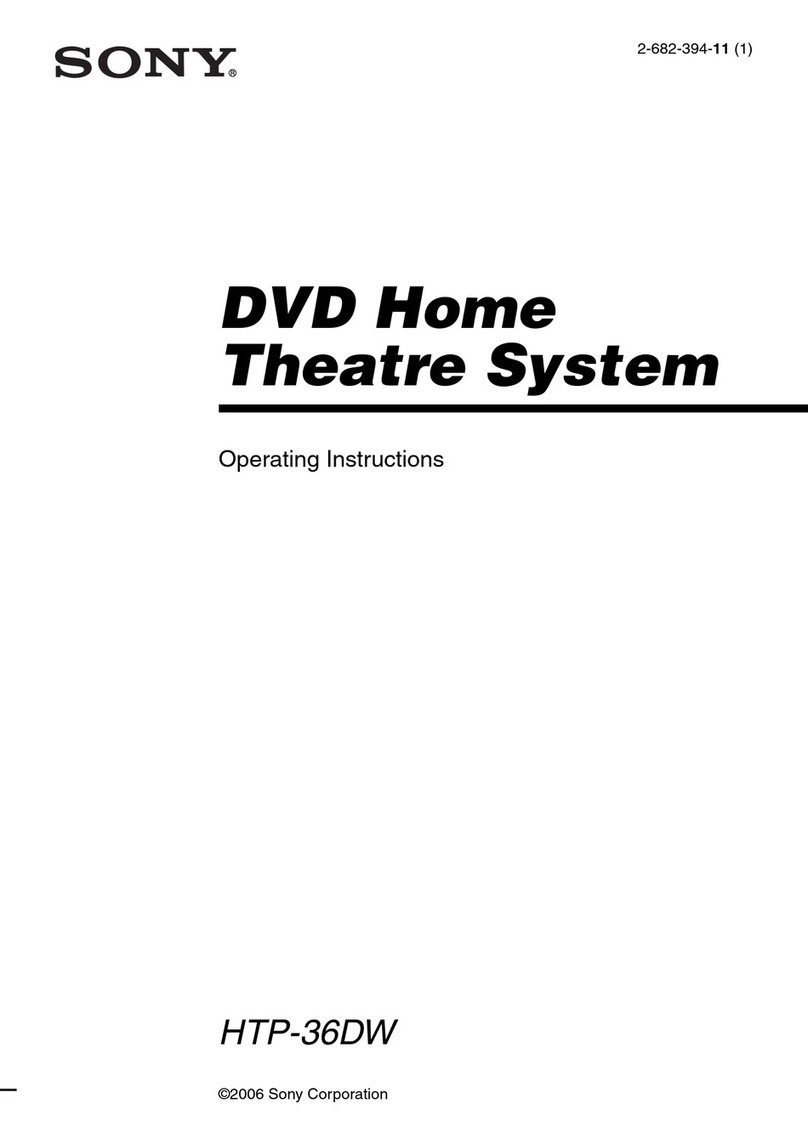 Sony HTP-36DW operating instructions