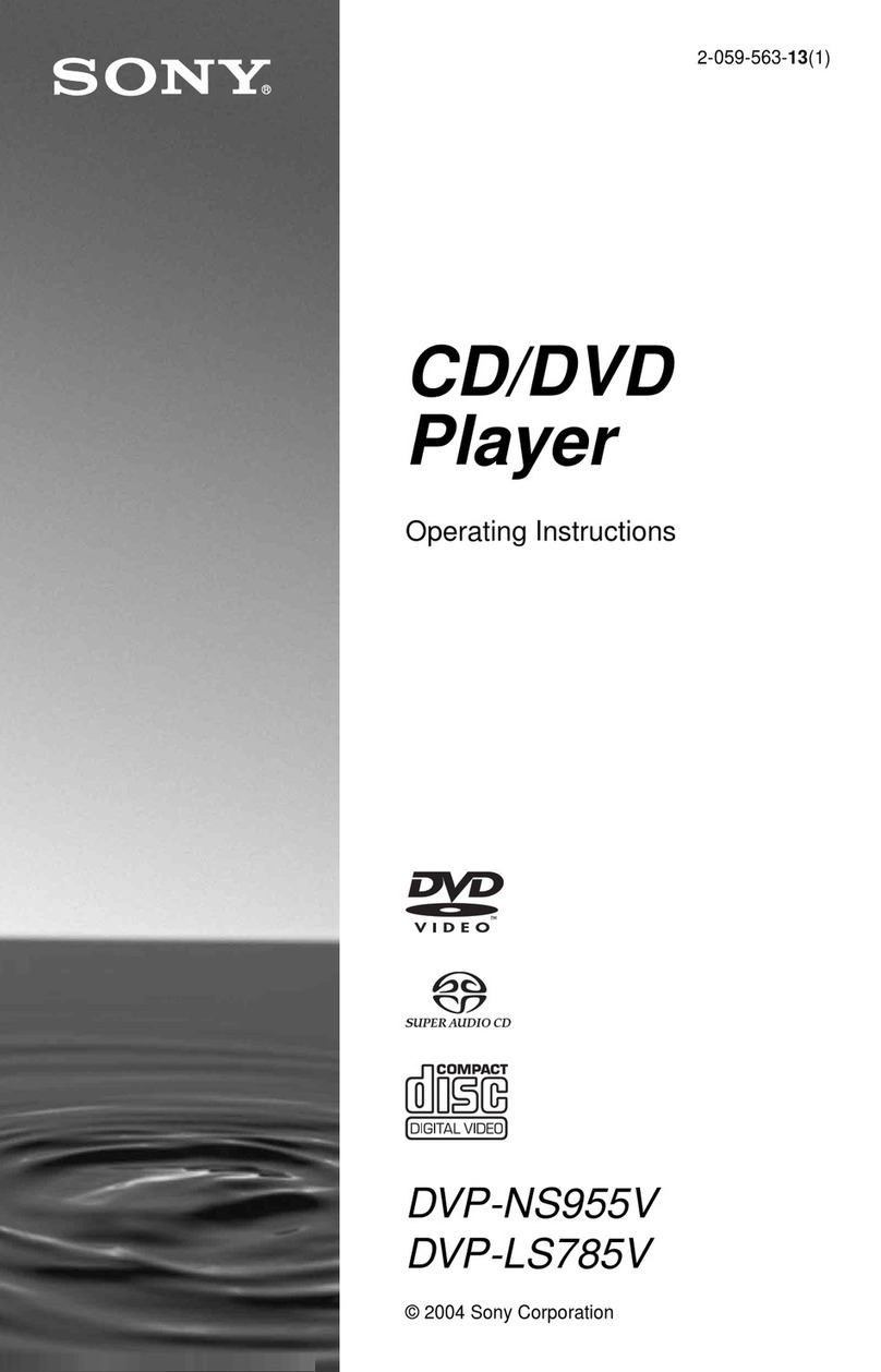 Sony DVP-LS785V User manual