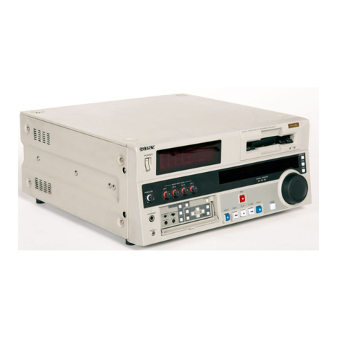 Sony DSR-1600.GB operating instructions