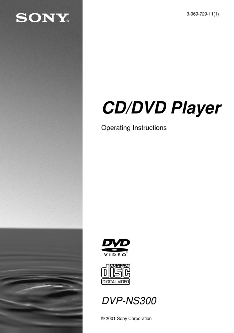 Sony DVP-NS300 User manual