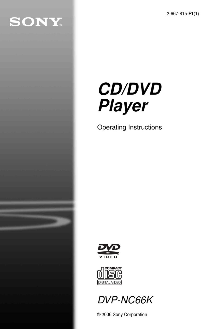 Sony DVP-NC66K User manual
