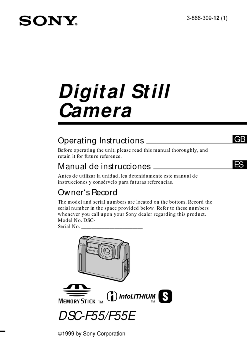 Sony DSC-F55 User manual