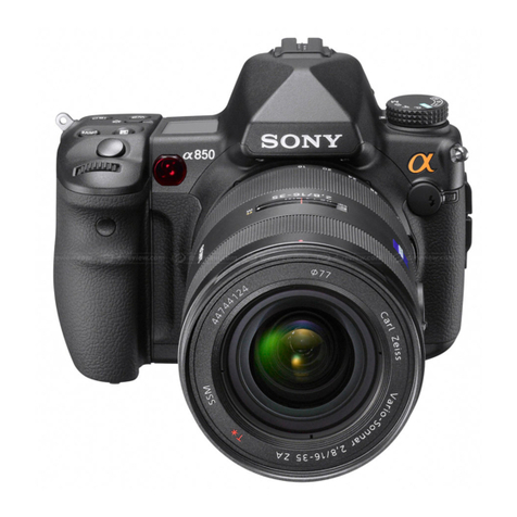 Sony Alpha DSLR-A850 instruction manual