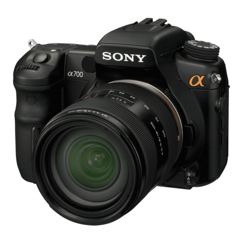Sony DSLR-A700 User manual
