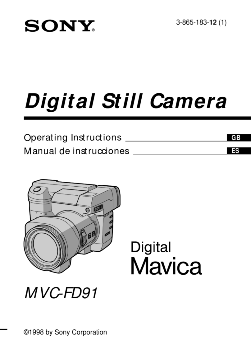Sony Mavica MVC-FD91 User manual Sony Mavica MVC-FD91 User manual