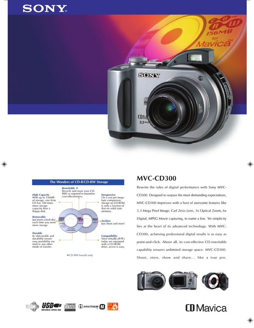 Sony MVC-CD300 User manual