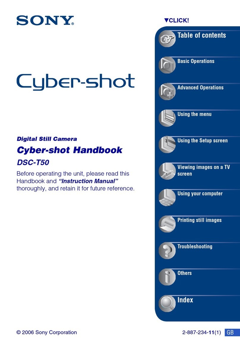 Sony DSC-T50 Cyber-shot® Handbook