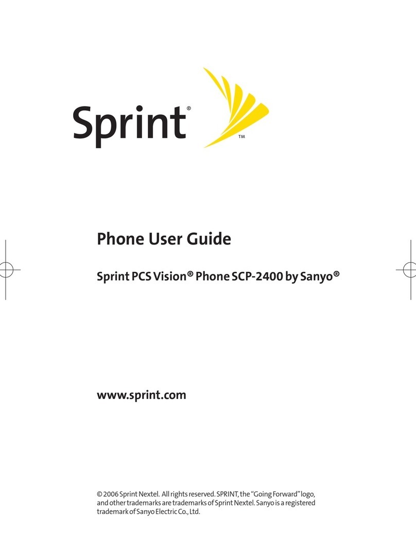 Sanyo SCP-2400 user guide