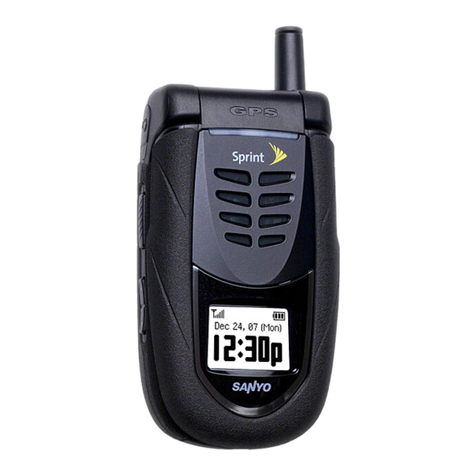 Sanyo SCP-7050 User manual