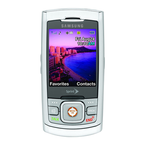 Samsung M520 User manual