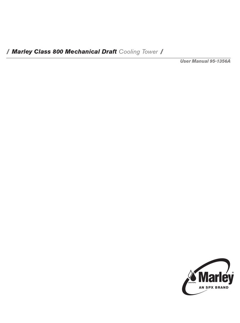 SPX MARLEY CLASS 800 user manual