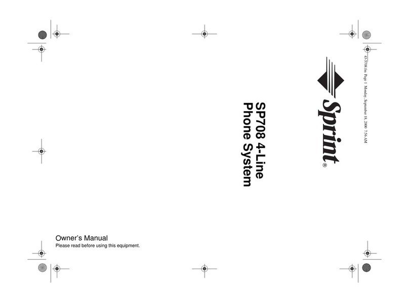 Sprint SP7084 owner's manual