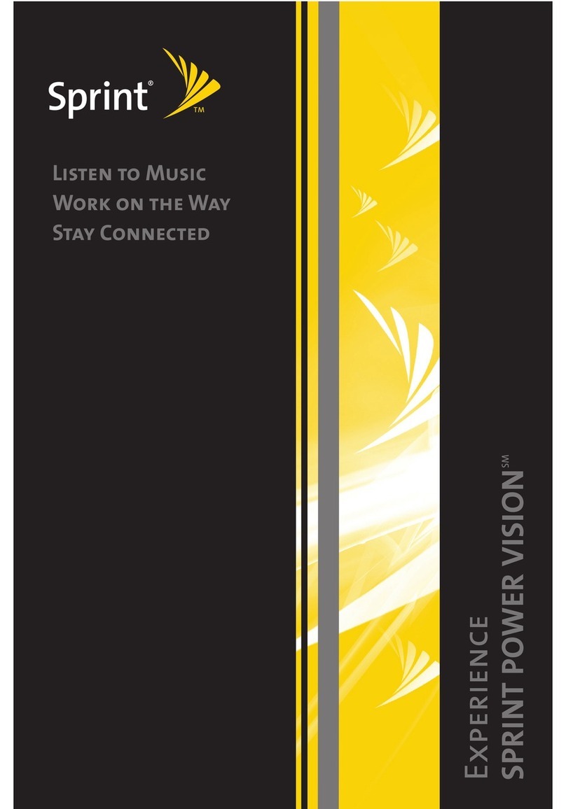 Sprint Stereo Receiver user manual
