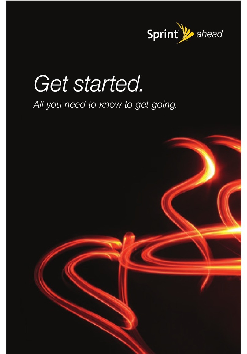 Sprint NOTFOUND M320 User manual