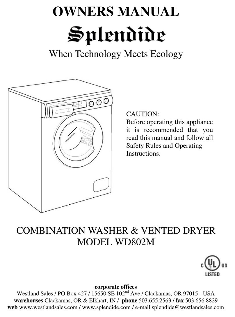 Splendide WD802M User manual