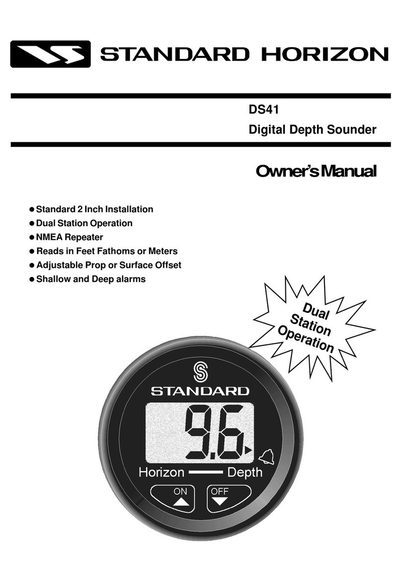 Standard Horizon DS41 owner's manual