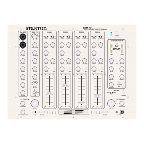 Stanton VRM-10 owner's manual