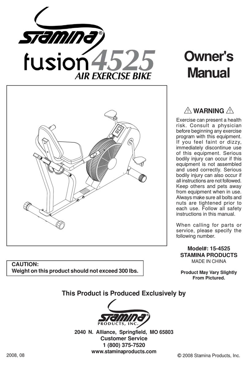 Stamina 15-4525 User manual