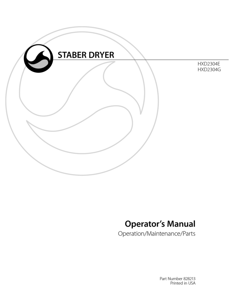 Staber Industries HXD2304E Operator's manual