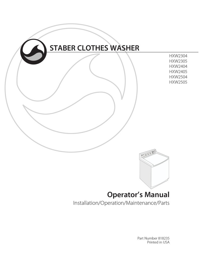 Staber Industries HXW2304 Operator's manual