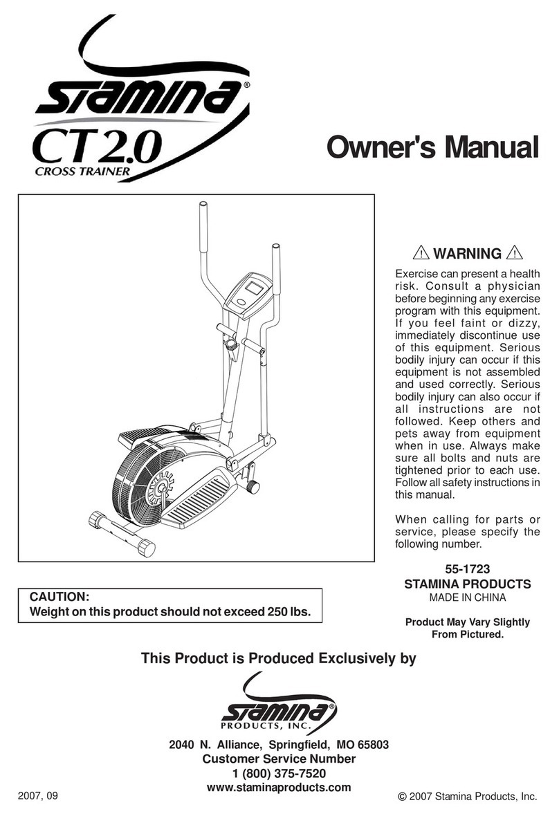 Stamina CT2.0 User manual