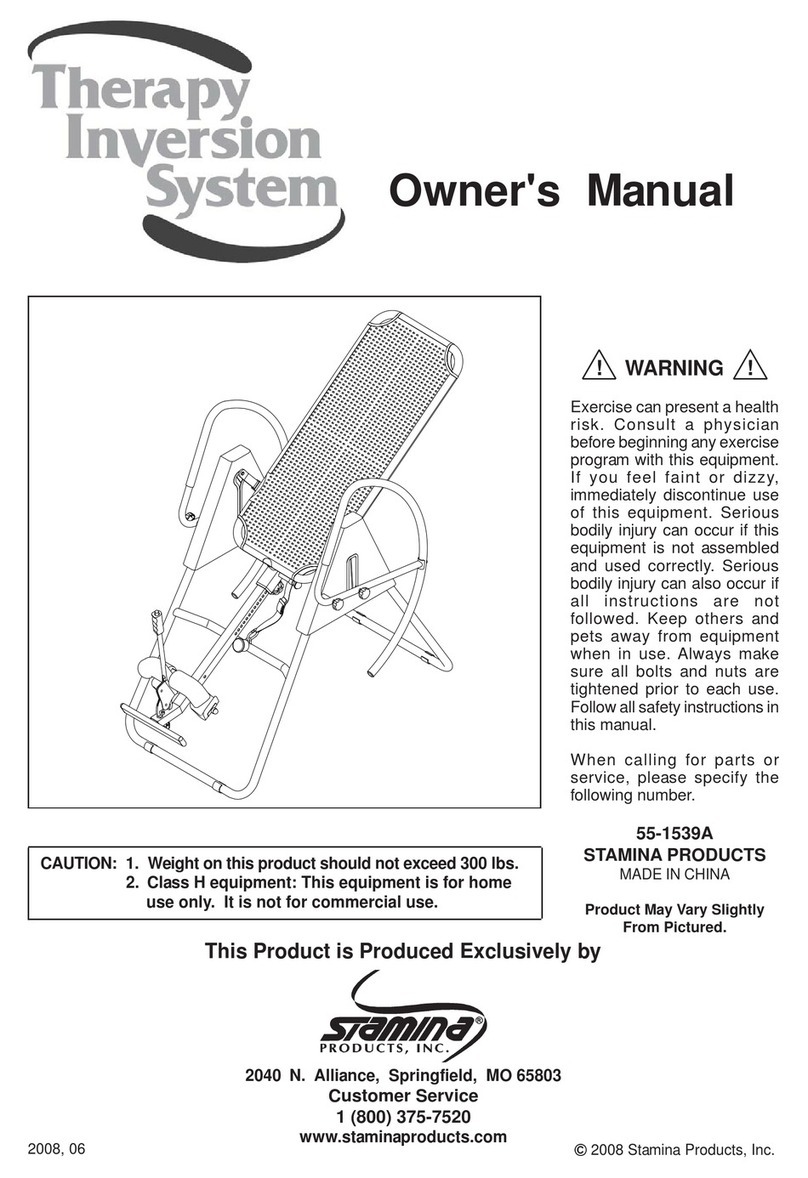 Stamina 55-1539A owner's manual