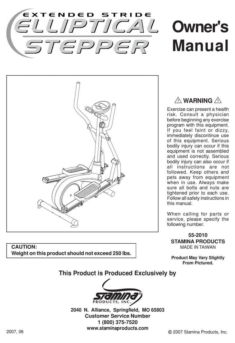 Stamina 55-2010 User manual