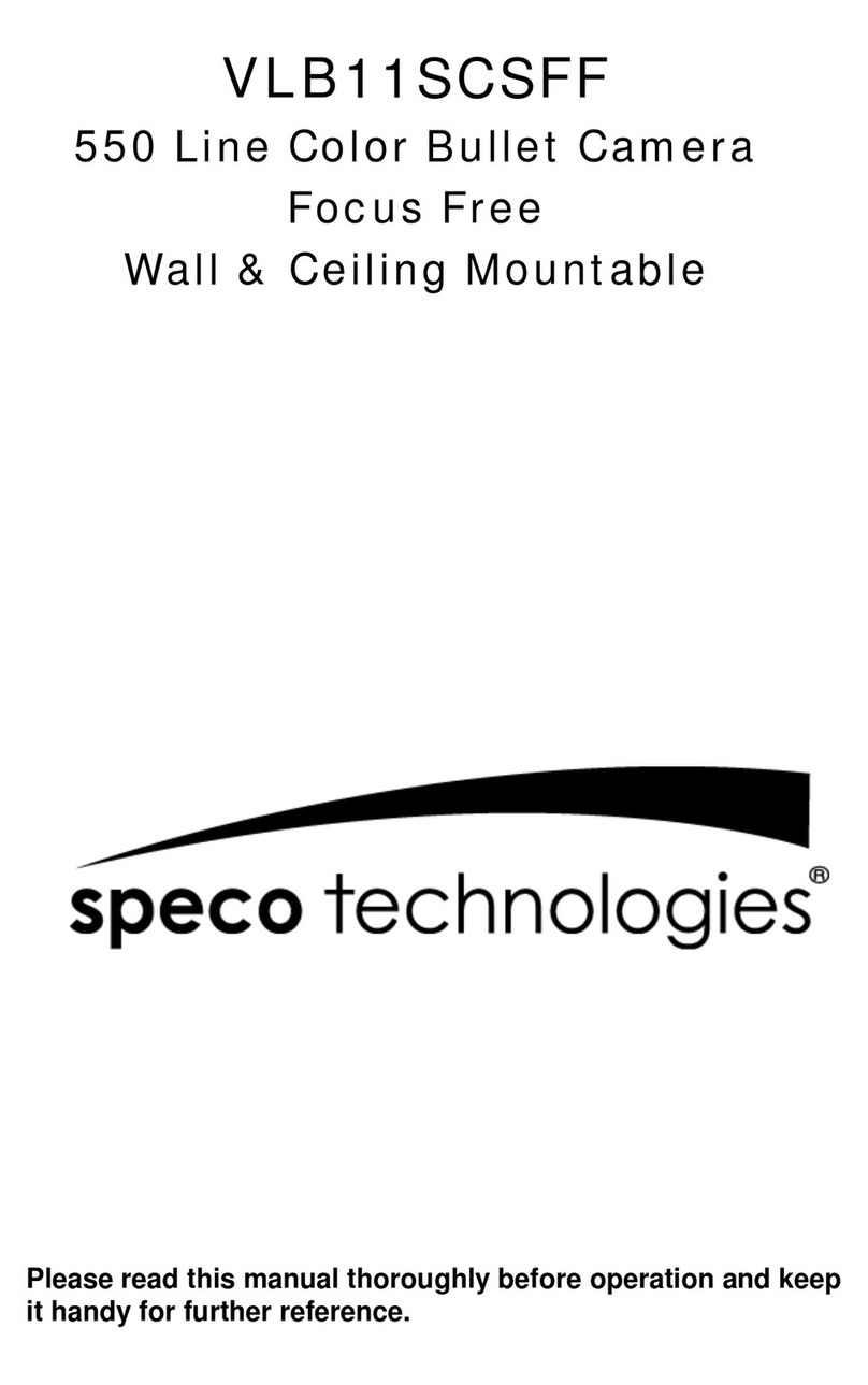 Speco VLB11SCSFF User manual