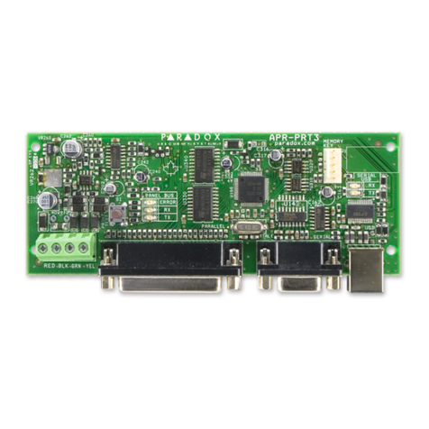 Paradox APR-PRT3 EVO192 User manual