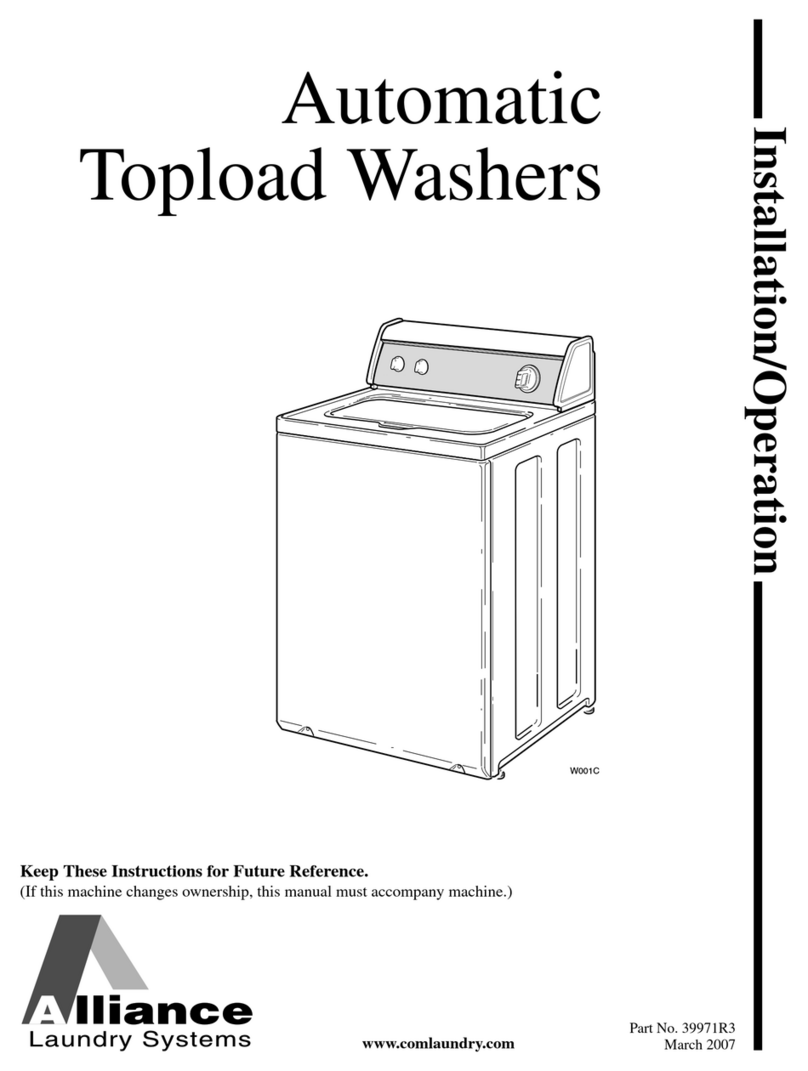 Alliance Laundry Systems W001C Guide Alliance Laundry Systems W001C Guide