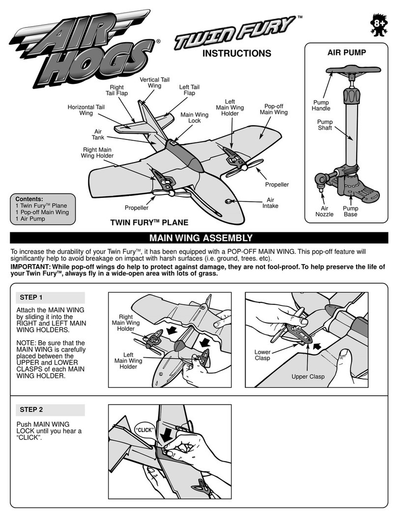 Air Hogs Air Hogs Twin Fury User manual
