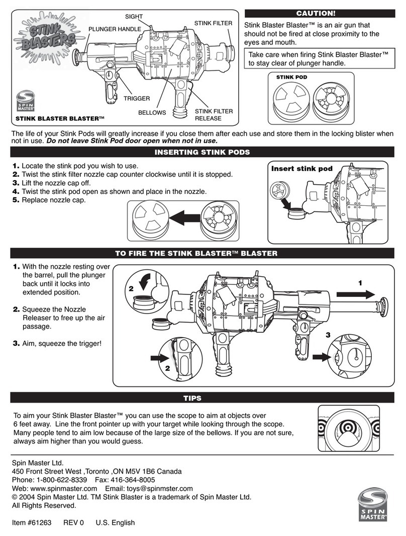 Spinmaster Stink Blaster User manual
