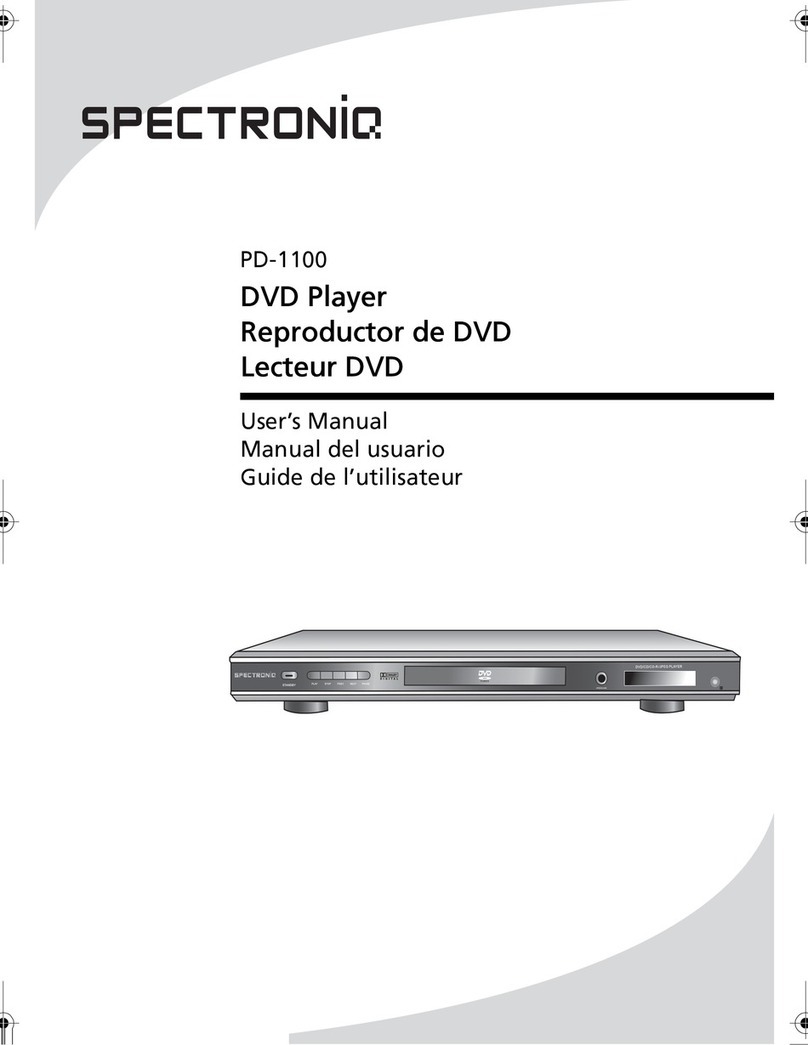 SpectronIQ PD-1100 user manual