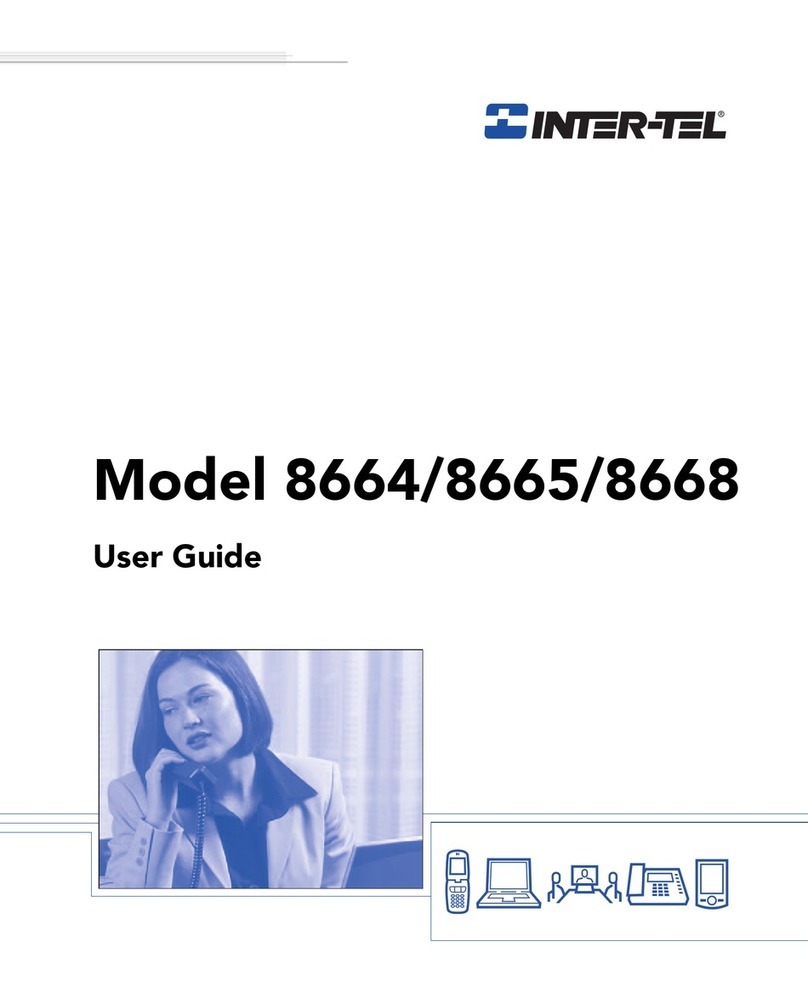 intertel 8664 User manual