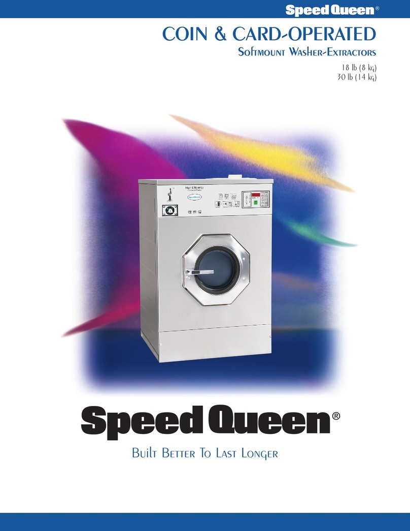 Speed Queen NX18 User manual Speed Queen NX18 User manual