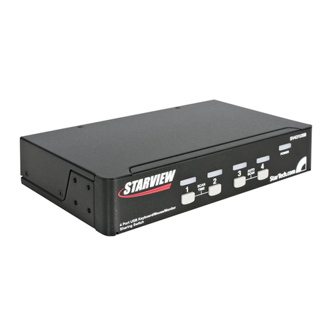StarTech.com StarView SV1631D user manual