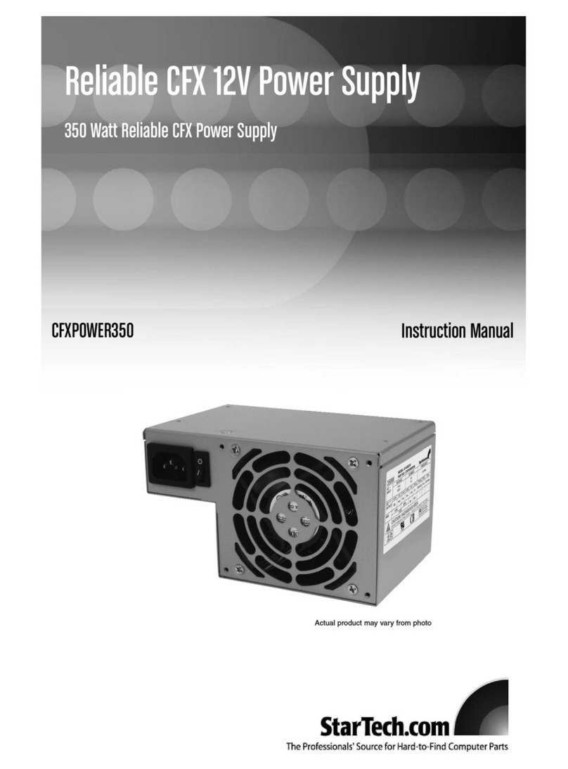 StarTech.com CFXPOWER350 instruction manual