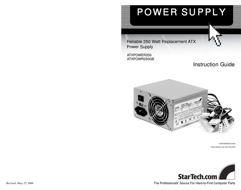 StarTech.com ATXPOWER250 Manual