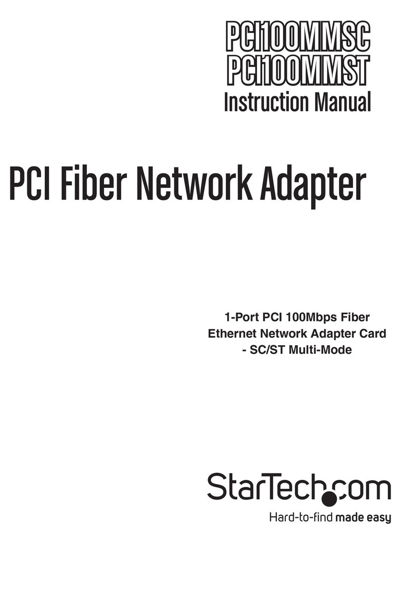 StarTech.com PCI100MMSC User manual StarTech.com PCI100MMSC User manual
