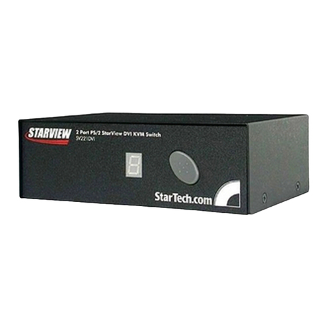 StarTech.com StarView SV221DVI Instruction guide