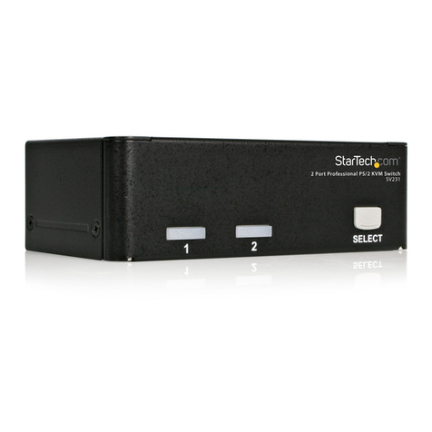 StarTech.com StarView SV231 user manual StarTech.com StarView SV231 user manual