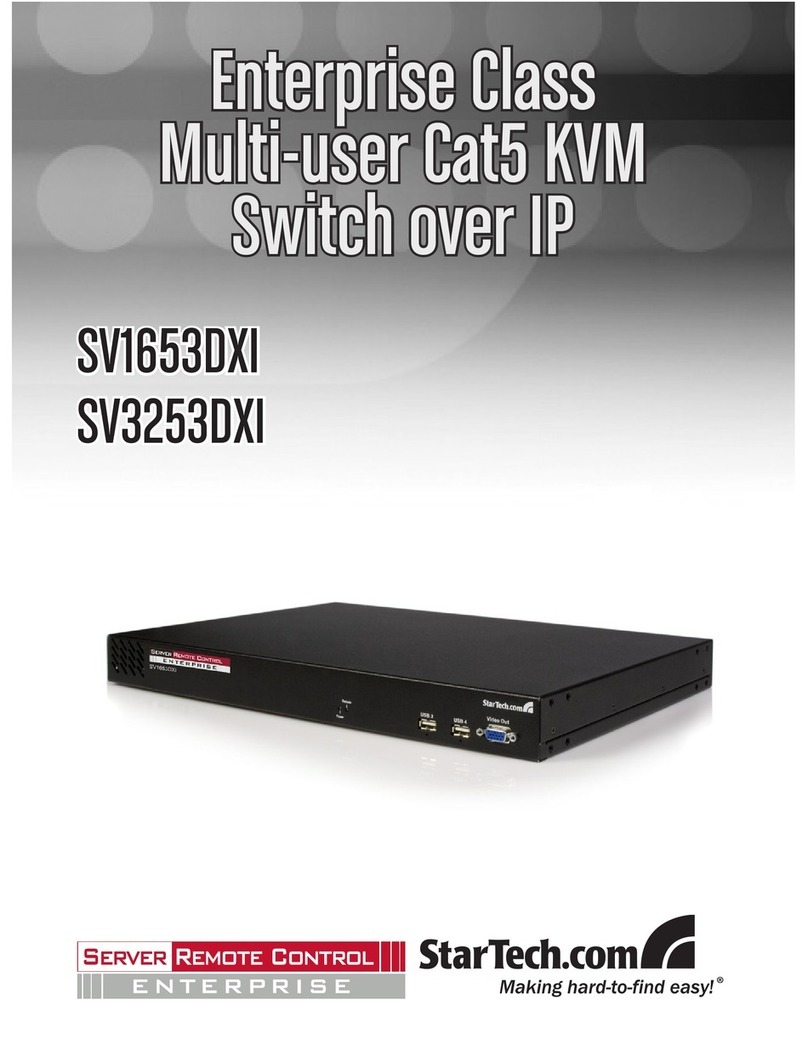 StarTech.com ENTERPRISE CLASS SV1653DXI user manual