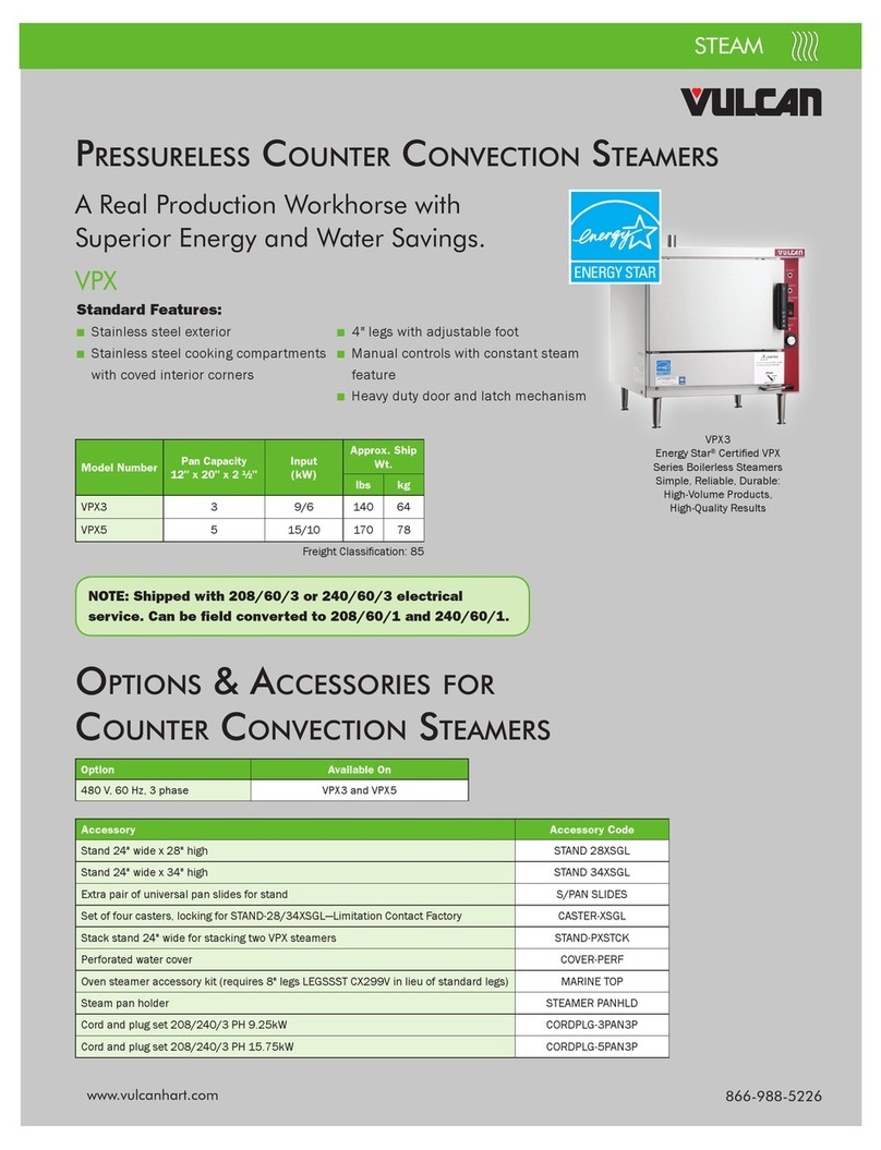 Steam VPX user manual