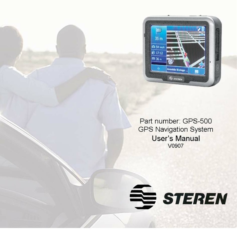 Steren GPS Navigation System None User manual