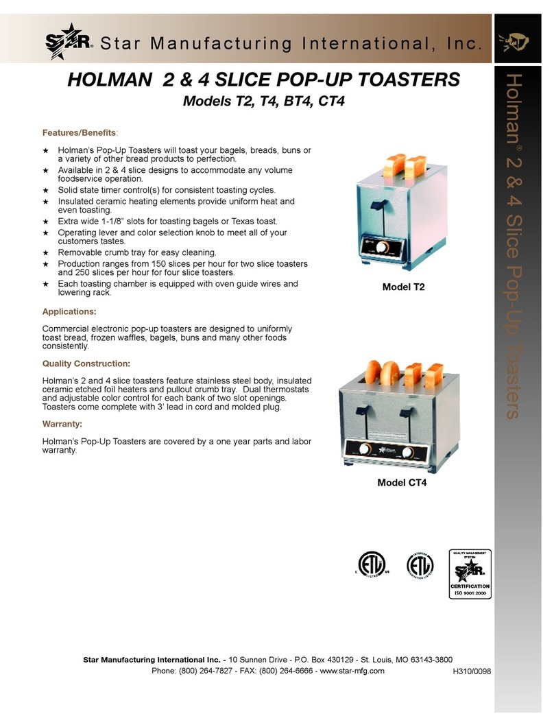 Star Holman's BT4 Specifications